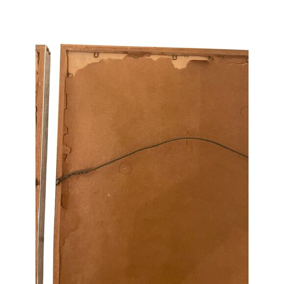 VTG Set of Hand Painted Mexican Amate Folk Art Wall Decor Birds Floral Ethnic - Picture 10 of 16